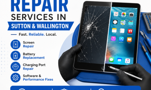 Tablet Repair Services in Sutton & Wallington