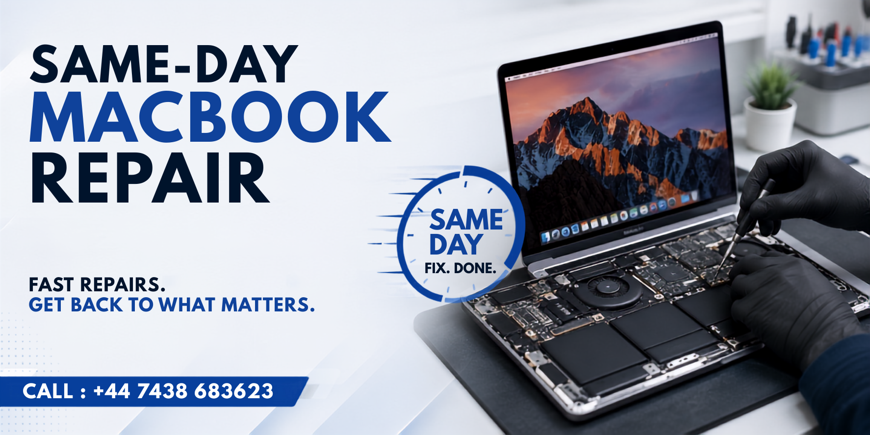 Same-Day MacBook Repair Wallington: What to Expect