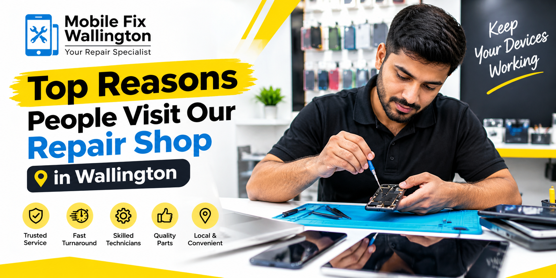 Top Reasons People Visit Our Repair Shop in Wallington